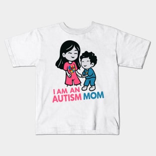 Proud Autism Mom: Mind Body Balance Kids T-Shirt